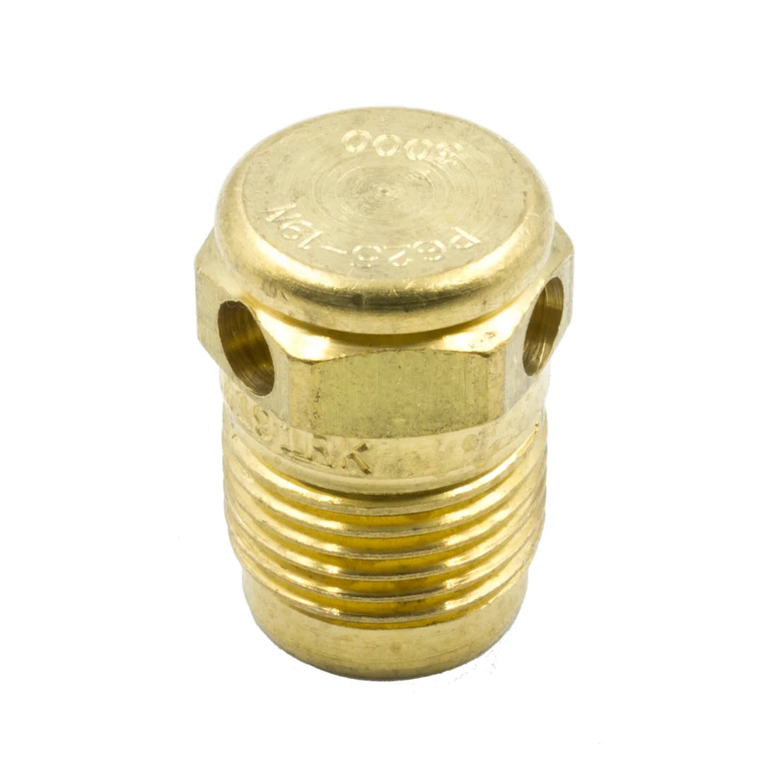 Dedenbear CO2 BOTTLE VALVE SAFETY DISK, 3K PSI BURST, FOR 10 OZ. & 2.5 LB BOTTLES, MALE ABVSM - Back View