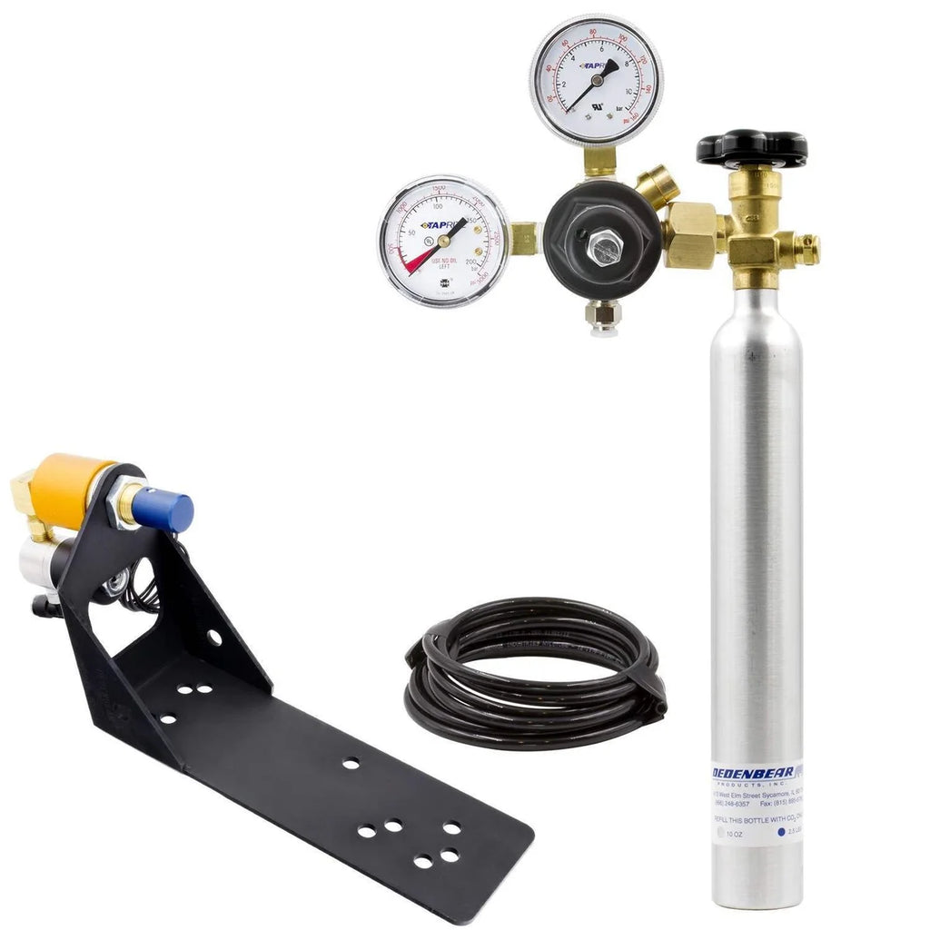 Dedenbear CO2 Shifter W/ CO2 Bottle Kit for Use With 2 Speed, Pro-Stick / Hurst Quarterstick AS2AB10K - Main Product View