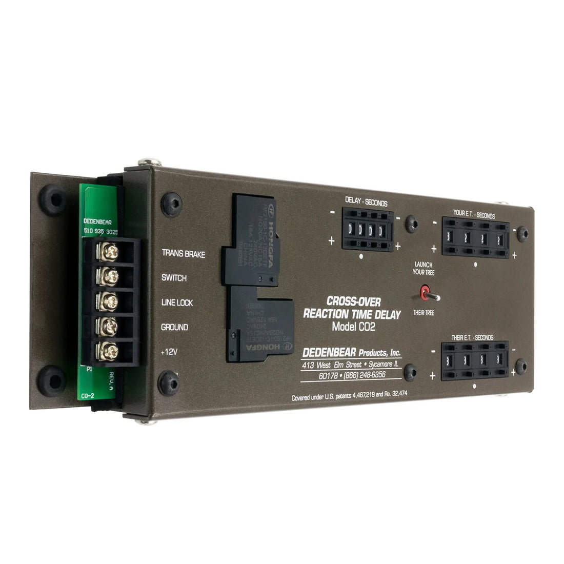 Dedenbear CROSSOVER REACTION TIME DELAY CO2 - Side View