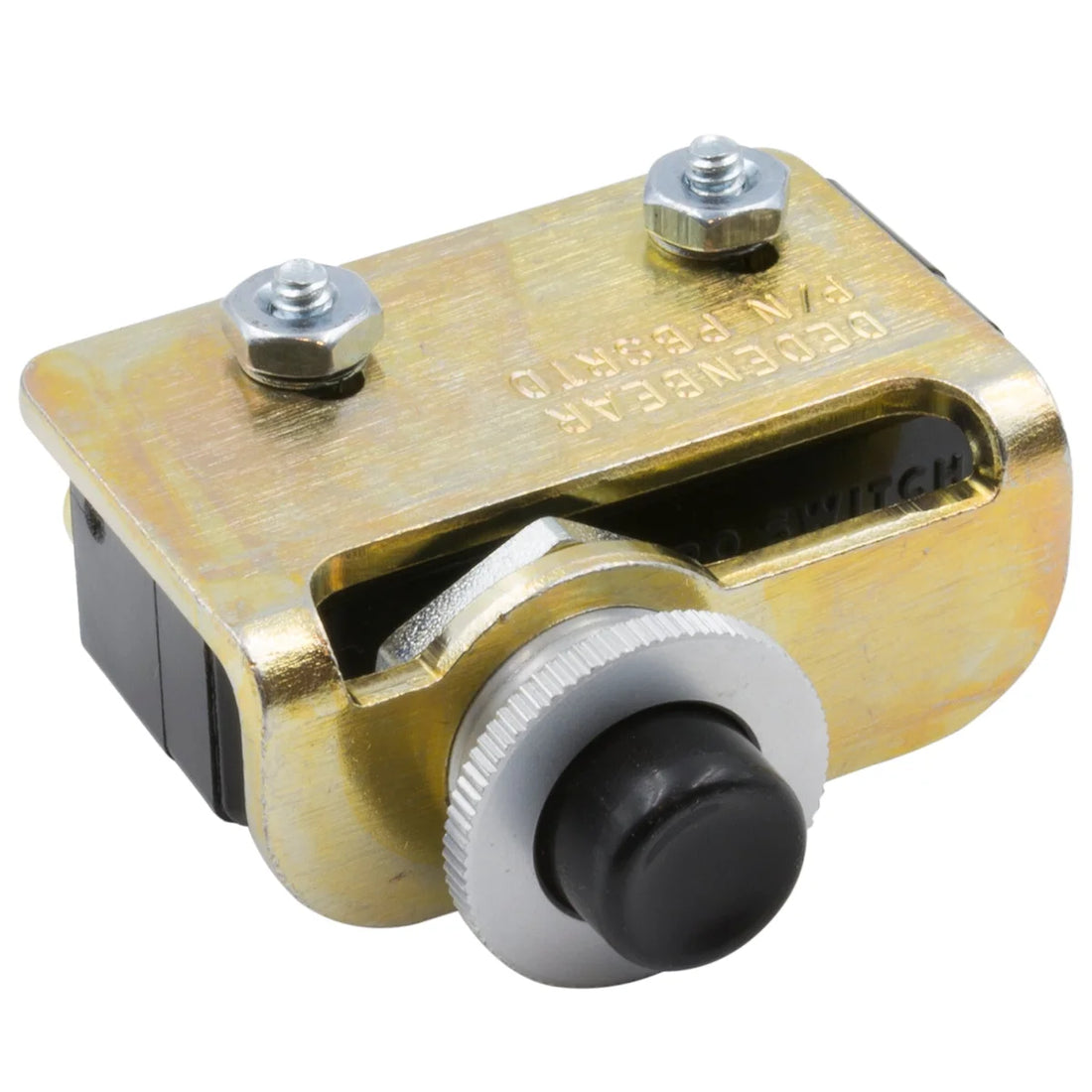Dedenbear Screw terminals on bottom connect to any wire. PBSRTD - Side View