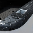 Load image into Gallery viewer, Deezee 02-09 Dodge Ram Bed Cap Wrap W/Stake Pockets Black-Tread Aluminum 8Ft Bed - Side View