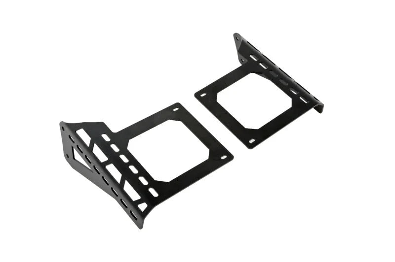 Deezee 07-18 Jeep JK Jeep P Style Cowl Light Bracket - Main Product View