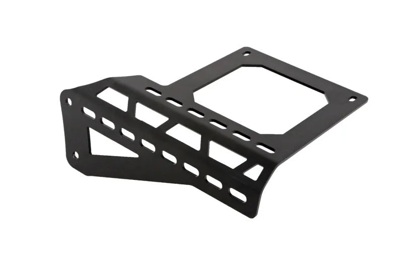 Deezee 07-18 Jeep JK Jeep P Style Cowl Light Bracket - Side View