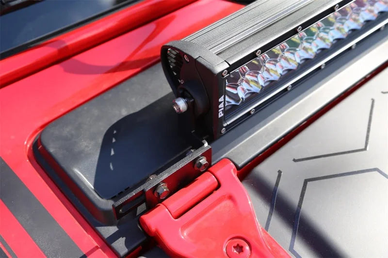 Deezee 07-23 Jeep JK/JL Jeep Light Bracket - Side View