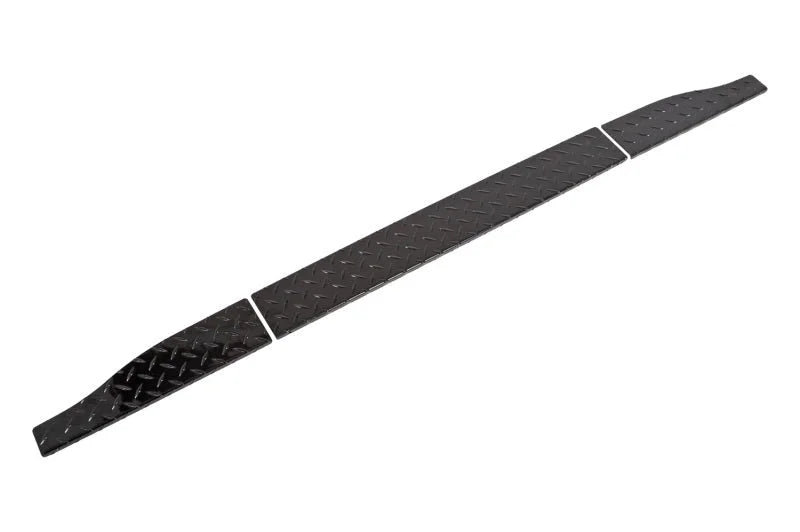Deezee 08-16 Ford SuperDuty Tailgate Protector Cap Black-Tread (w/ Step) - Main Product View