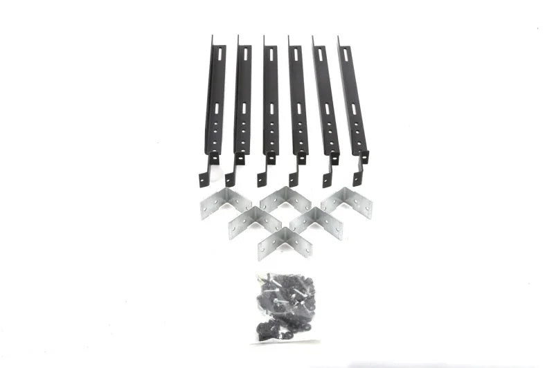Deezee 09-21 Chevrolet/GMC Express/Savana Van Running Board Rough Step Bracket Kit - Main Product View