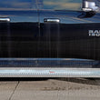 Load image into Gallery viewer, Deezee 09-21 Chevrolet/GMC Express/Savanah Running Board Cab Section Brite-Tread Aluminum - Back View