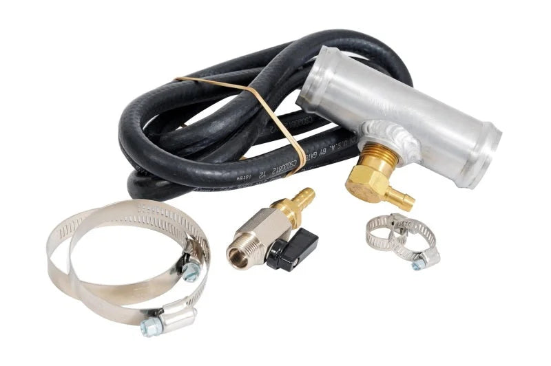 Deezee 11-23 Chevrolet/GMC/Dodge/Ford Full Size Truck Transfer Tank Connector Kit - Side View
