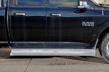 Load image into Gallery viewer, Deezee 13-23 Dodge Ram Running Board RegCab Section Brite-Tread Aluminum - Back View