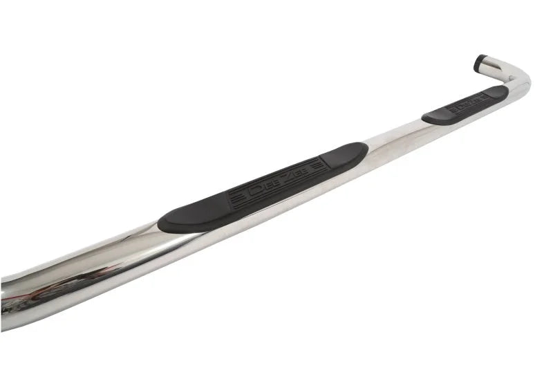 Deezee 14-18 Chevrolet Silverado Tubes - 3In Round Stainless Polished ExtCab - Side View