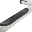 Load image into Gallery viewer, Deezee 14-18 Chevrolet Silverado Tubes - 3In Round Stainless Polished ExtCab - Back View