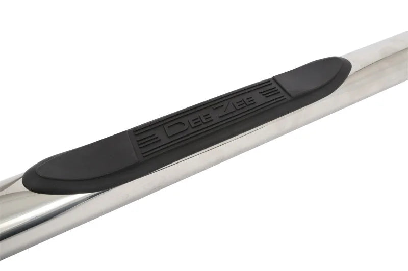 Deezee 14-18 Chevrolet Silverado Tubes - 3In Round Stainless Polished ExtCab - Additional View 7