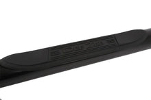Load image into Gallery viewer, Deezee 14-19 Chevrolet Silverado Tubes - 3In Round Black Steel CrewCab - Back View