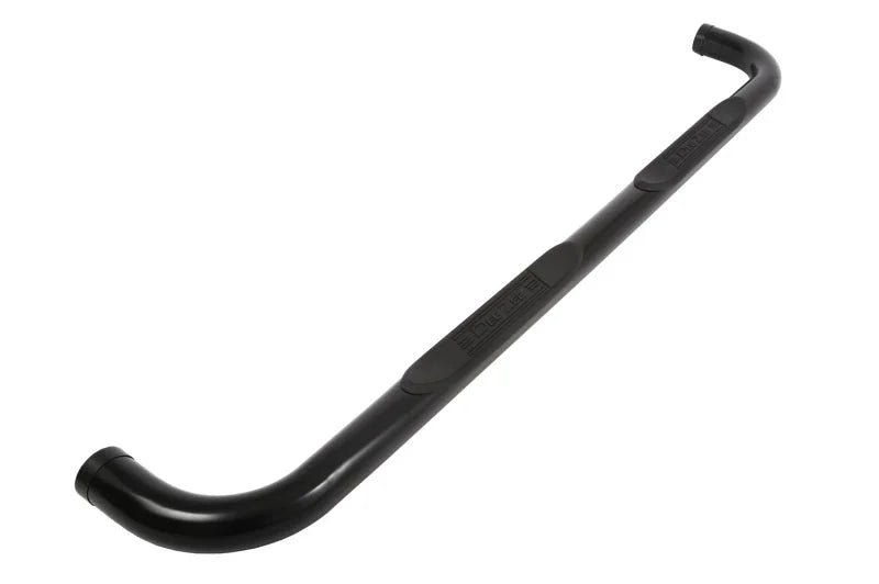Deezee 14-19 Chevrolet Silverado Tubes - 3In Round Black Steel CrewCab - Additional View 6