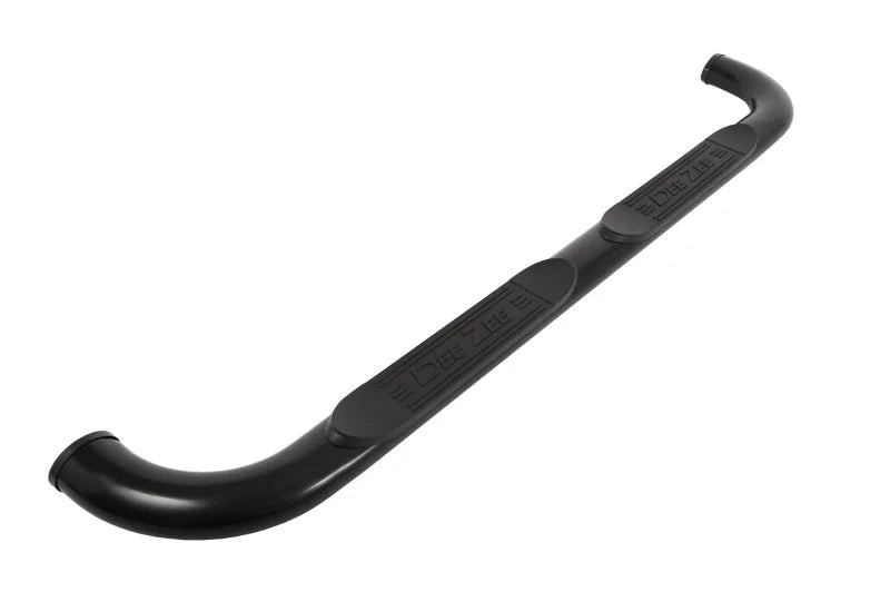 Deezee 14-19 Chevrolet Silverado Tubes - 4In Oval Black Steel CrewCab - Main Product View