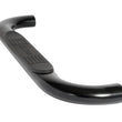 Load image into Gallery viewer, Deezee 14-19 Chevrolet Silverado Tubes - 4In Oval Black Steel RegCab - Main Product View