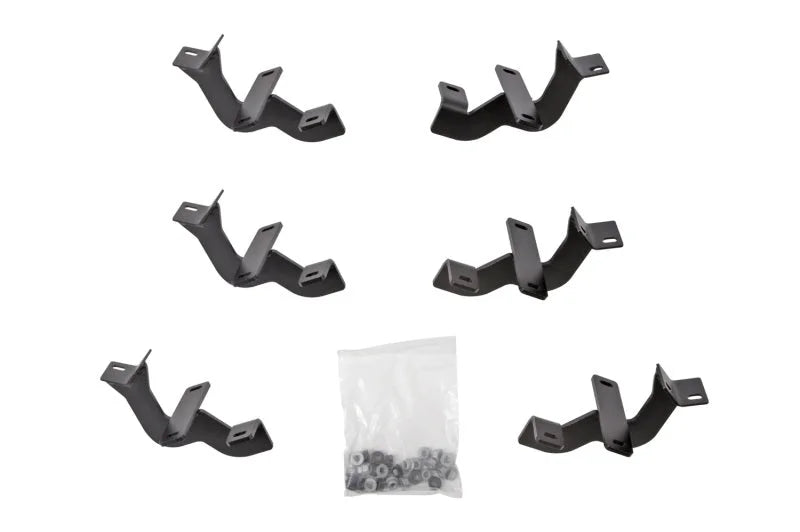 Deezee 15-23 Chevrolet/GMC Colorado/Canyon Running Board Hex Bracket Kit - Main Product View