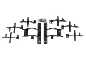 Deezee 15-23 Ford F-150/Super Duty Running Board Hex Bed Access Bracket Kit - Main Product View