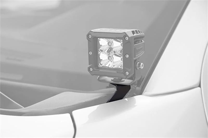 Deezee 15-23 Ford/Dodge/Ram/Toyota F150/Ram/Tundra Ditch Light Bracket - Side View