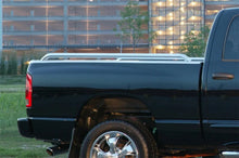 Load image into Gallery viewer, Deezee 17-23 Ford SuperDuty Side Rail Stainless Steel 8Ft Bed - Side View