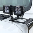 Load image into Gallery viewer, Deezee 18-23 Jeep JL Cowl Double Cube Light Bracket - Back View