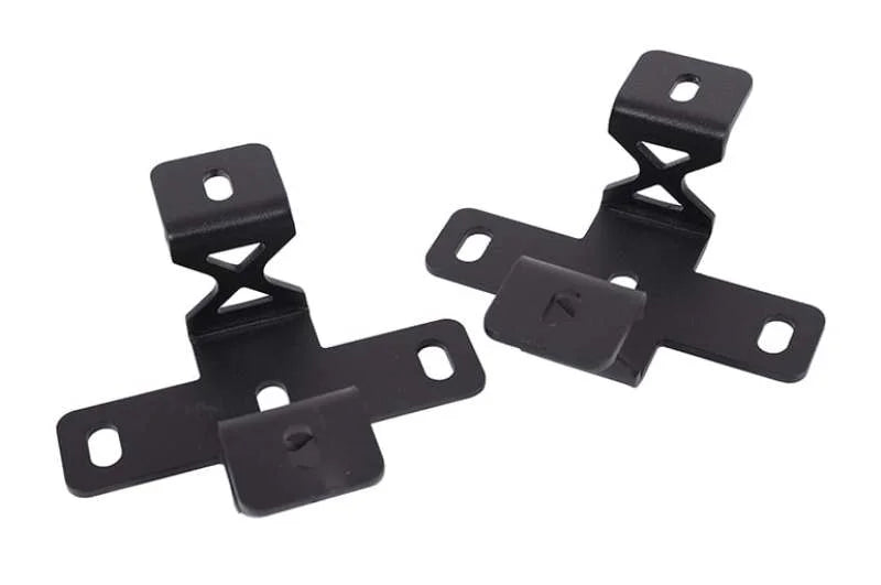Deezee 18-23 Jeep JL Cowl Double Cube Light Bracket - Installation View