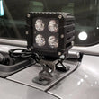 Load image into Gallery viewer, Deezee 18-23 Jeep JL Cowl Single Cube Light Bracket - Side View