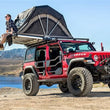 Load image into Gallery viewer, Deezee 19-23 Jeep JL/Gladiator Jeep Large Roof Rack - Back View