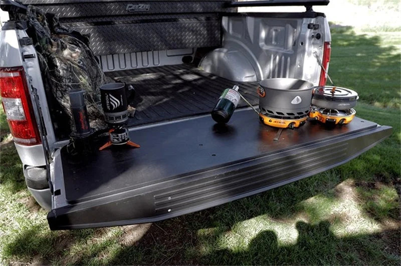 Deezee 20-23 Jeep Gladiator Tailgate Board - Polymer Composition - Side View