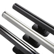 Load image into Gallery viewer, Deezee 2003-23 Dodge/Ram Ram Hex Series Side Rails - Gloss Black 8Ft Bed - Side View