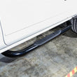 Load image into Gallery viewer, Deezee 80-97 Ford F-Series Tubes - 3In Round Black Steel RegCab - Back View