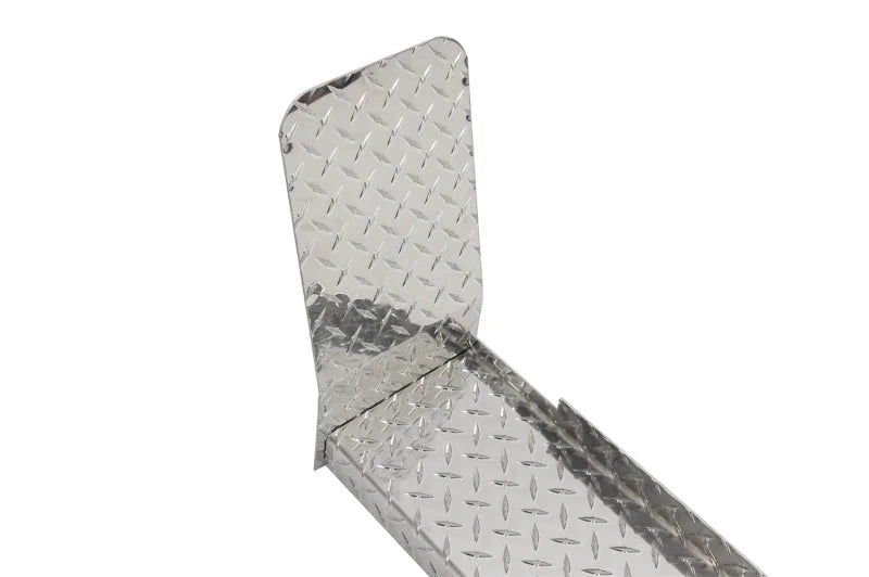 Deezee 99-13 Chevrolet Silverado Running Board Cab Section RegCab Brite-Tread Aluminum - Additional View 7