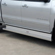 Load image into Gallery viewer, Deezee 99-2010 Ford SuperDuty Running Board Cab Section Brite-Tread Aluminum - Installation View