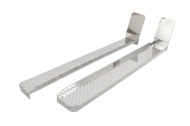 Deezee 99-2010 Ford SuperDuty Running Board Cab Section Brite-Tread Aluminum - Additional View 14