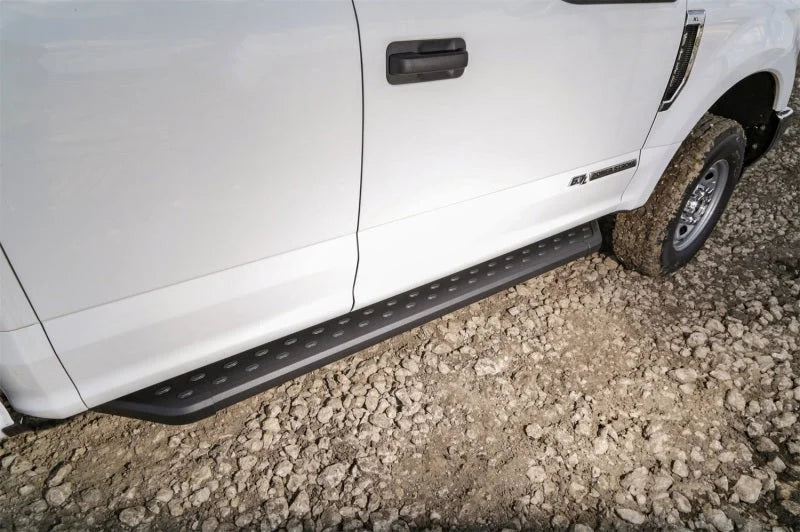 Deezee 99-23 Chevrolet/GMC/Dodge/Ford Full Size Running Board ExtCab NXt Universal Truck Board - Installation View
