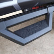 Load image into Gallery viewer, Deezee 99-23 Chevrolet/GMC/Dodge/Ford Full Size Truck Hex Cast - Crew Cab Side Steps (Txt Blk) - Back View