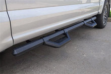 Load image into Gallery viewer, Deezee 99-23 Chevrolet/GMC/Dodge/Ford Full Size Truck Hex Cast -Super Cab Side Steps (Txt Blk) - Side View
