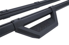 Load image into Gallery viewer, Deezee 99-23 Chevrolet/GMC/Dodge/Ford Full Size Truck Hex Cast -Super Cab Side Steps (Txt Blk) - Installation View