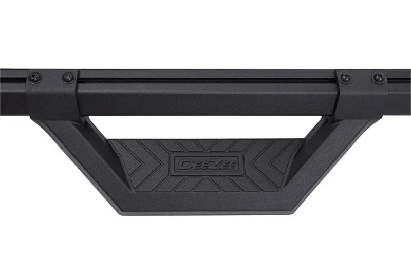 Deezee 99-23 Chevrolet/GMC/Dodge/Ford Full Size Truck Hex Cast -Super Cab Side Steps (Txt Blk) - Additional View 5