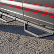 Load image into Gallery viewer, Deezee 99-23 Chevrolet/GMC/Dodge/Ford Full Size Truck Hex Series - Reg Cab Side Steps (Txt Blk) - Back View