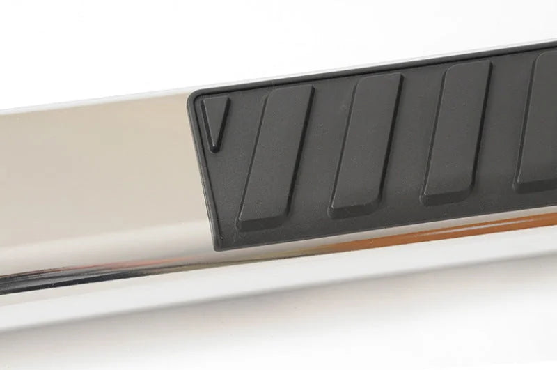 Deezee 99-23 Chevrolet/GMC/Dodge/Ford Full Size Truck Tubes - 6In Oval - Stainless Steel (CrewCab) - Additional View 9
