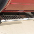Load image into Gallery viewer, Deezee 99-23 Chevrolet/GMC/Dodge/Ford Full Size Truck Tubes - 6In Oval - Stainless Steel (RegCab) - Back View
