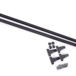 Load image into Gallery viewer, Deezee Cargo Management - Universal Hex Series Cross Rails - 68in. Kit - Texture Black - Main Product View