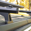 Load image into Gallery viewer, Deezee Cargo Management - Universal Hex Series Cross Rails - 68in. Kit - Texture Black - Back View
