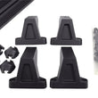 Load image into Gallery viewer, Deezee Cargo Management - Universal Hex Series Cross Rails - 68in. Kit - Texture Black - Installation View