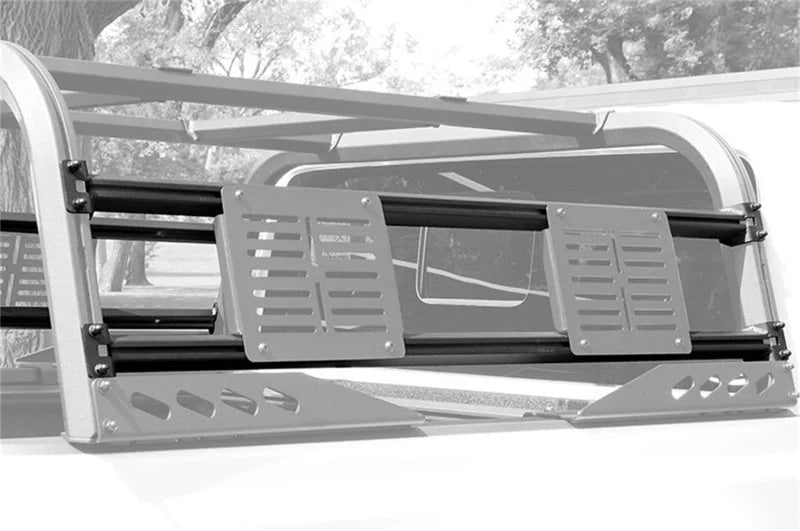 Deezee Universal Cargo Management Hex Overland Side Rails 6 1/2Ft Bed - Side View