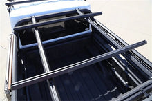 Load image into Gallery viewer, Deezee Universal Cargo Management Hex Overland Top Rails Mid Size - Side View