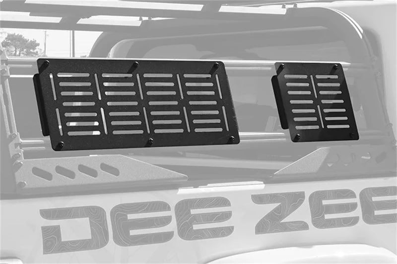 Deezee Universal Cargo Management Overland Large Molle Panel - Side View