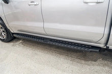 Load image into Gallery viewer, Deezee Universal Chevrolet/GMC/Dodge/Ford Full Size Truck Running Board ExtCab Section Molded Black - Side View