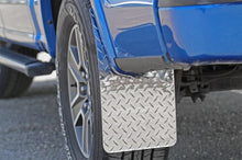 Load image into Gallery viewer, Deezee Universal Flaps Brite-Tread Universal 11x19 Notched (Blk) - Side View